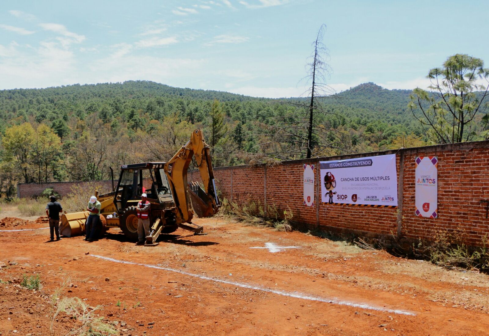Comienzan obras elegidas por habitantes de la región Lagunas