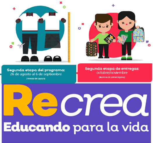 Recrea Educando para la Vida inicia registro de tallas a ...